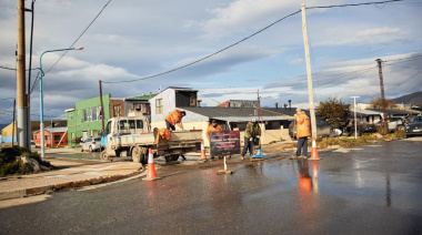 Se continúa con el bacheo de calles