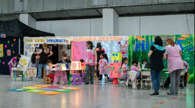 Se recorrieron la Expo “Conectando Infancias: Juego, Tecnología y Creatividad”