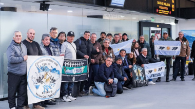 Se recibió a excombatientes de Malvinas y a familiares de caídos