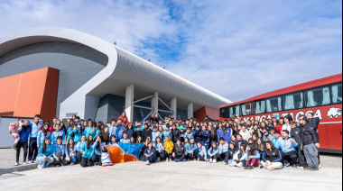 La Delegación de Tierra del Fuego viaja rumbo a los Juegos Macionales Evita 2025