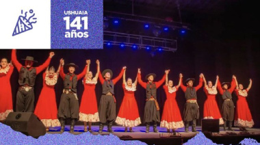 La Municipalidad de Ushuaia acompañará este sábado 11 de octubre la “Gran Peña Aniversario 41° Ballet Cruz del Sur”