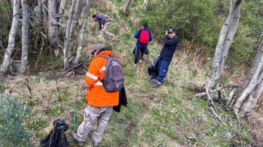 Se realizó trabajos de limpieza en el sendero de los presos