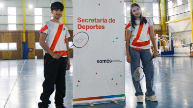 Dos fueguinos participarán en el Campus Nacional de Bádminton