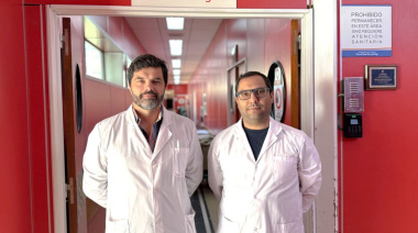 Se intervino con éxito a un niño que había aspirado accidentalmente un tornillo