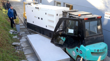 Se incorporó un grupo electrógeno para garantizar la continuidad de servicios esenciales