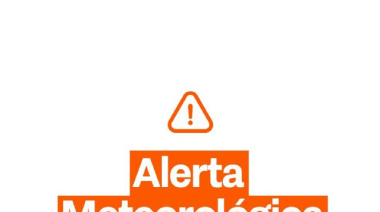 Alerta amarilla por lluvias y vientos intensos para toda la provincia