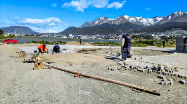 Se da continuidad a los trabajos en la pasarela Pedro Fique