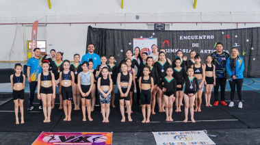 Se vivió una exitosa jornada de Gimnasia Artística con la participación de más de 50 deportistas
