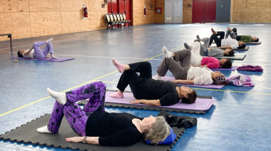 Un éxito el encuentro que combinó concientización y yoga en Río Grande