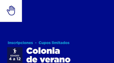 Se realizarán las inscripciones para colonia de verano del Municipio de Ushuaia