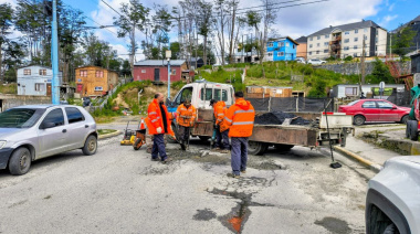 Se continúa realizando trabajos de recuperación vial