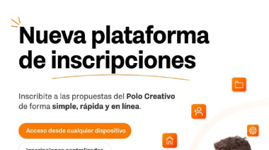 Se lanzó la plataforma de inscripciones de los Polos Creativos