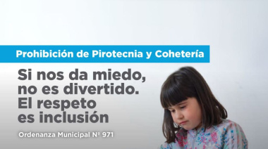 Se recuerda la prohibición de venta y uso de pirotecnia