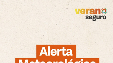 Alerta Amarilla por lluvias intensas y fuertes vientos