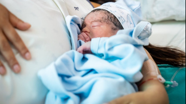 Primer nacimiento del año en Tierra del Fuego:  Quispe Copa Mattheu