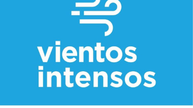 Se informa alerta por vientos intensos