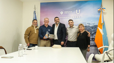 Se recibió a Chris Swanson de la asociación evangelística Billy Graham por el evento “Esperanza Ushuaia”