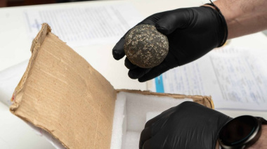 Se recibió un objeto arqueológico recuperado por la Justicia federal