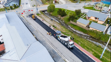 Se avanza con la repavimentación de la calle Damiana Fique