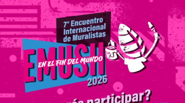 Se llevará adelante diversas iniciativas por el 7° Encuentro Internacional de Muralistas en el Fin del Mundo