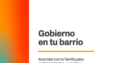 Se realizará una nueva edición de “Gobierno en Tu Barrio” en Ushuaia