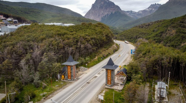 Se pone en valor una obra estratégica para la atención de residentes y turistas en el ingreso a Ushuaia