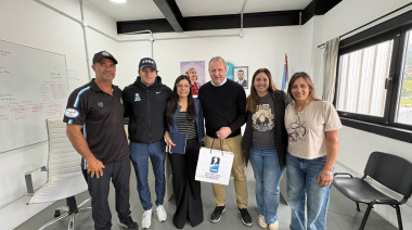 Se recibió a autoridades nacionales e internacionales de Hockey sobre Hielo