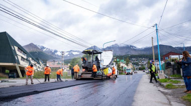 Se avanza con obras de repavimentación en Gobernador Paz