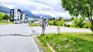 Se realiza tareas de mantenimiento en espacios recreativos