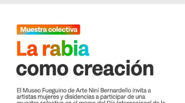 Le invita a participar de la convocatoria para la muestra colectiva “La rabia como creación”