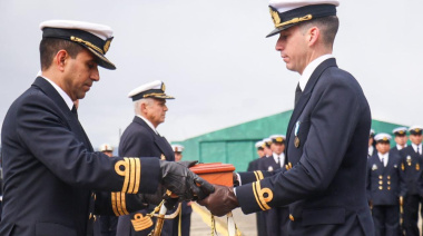 Se acompañó el cambio de mando del Batallón de Infantería de Marina N° 4