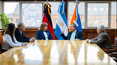 Se recibió al embajador de Alemania en su primera visita oficial a la Provincia