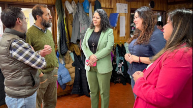 Se acompañó el inicio del ciclo lectivo en la Escuela Experimental las Lengas