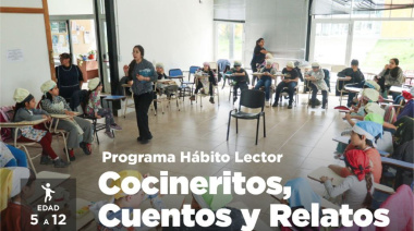 La Municipalidad de Ushuaia abre las inscripciones al programa “Hábito Lector: Cocineritos, Cuentos y Relatos"