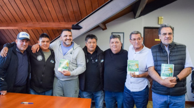 Se encabezó la presentación del convenio colectivo de trabajo homologado