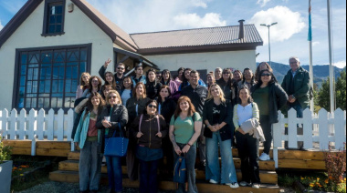 Bibliotecarios participaron de una jornada de visita en el espacio pensar Malvinas