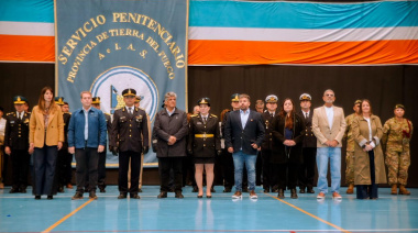 Egresó la 14ta promoción de agentes del servicio penitenciario de Tierra del Fuego
