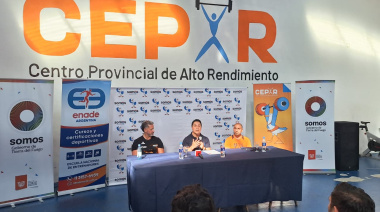 Se firmó un acuerdo con ENADE para fortalecer la capacitación deportiva en Tierra del Fuego