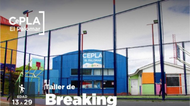 Se suma un taller de breaking para jóvenes en el CePLA El Palomar