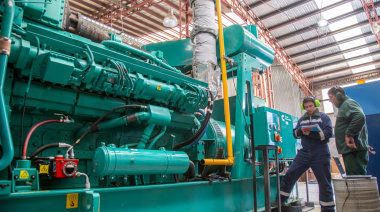 Ya está en marcha el nuevo generador en la Usina eléctrica