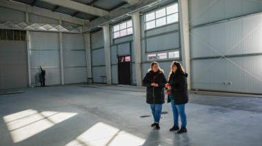 “Nos estamos transformando a escuela técnica y tener el gimnasio nos viene espectacular”