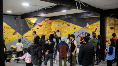 Se destacó Liliana gavilán en la inauguración de la primera palestra municipal