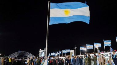 El Gobernador Melella brindó un discurso de unidad en la causa Malvinas