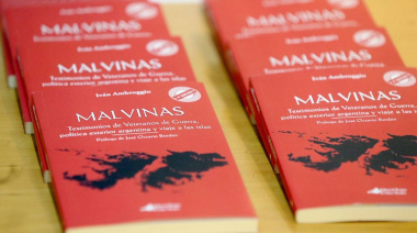 Presentación del libro "Malvinas, testimonios de Veteranos de Guerra, política exterior argentina y viaje a las islas" en Casa Beban