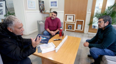 Se recibió a representante de la Asociación Judicial Bonaerense