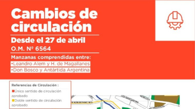 Se implementará nuevos sentidos de circulación en un amplio sector de la ciudad