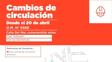 Se implementa nuevos sentidos de circulación en distintos sectores de la ciudad