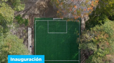 Este domingo se inaugurará el playón deportivo del Barrio Dos Banderas
