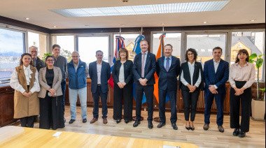 Se recibió a la delegación de la Embajada de Noruega
