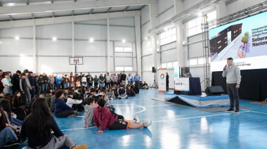 Quedó inaugurado el nuevo gimnasio del Colegio Soberanía Nacional